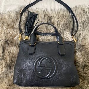 Gucci sobo leather bag